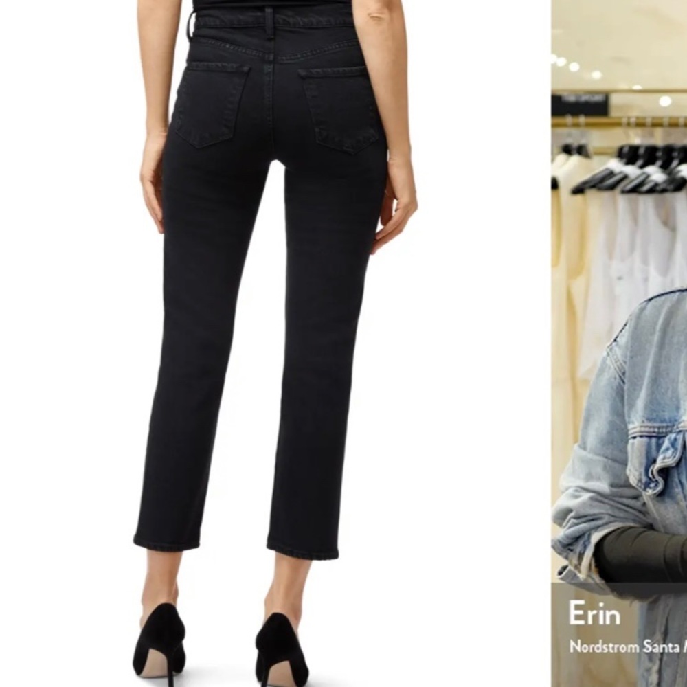 J Brand Ruby High Rise Crop Cigarette Jeans - Picture 2 of 4